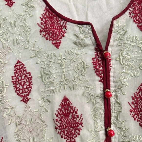 Shalwar Kameez Pakistani Indian Punjabi Suit - Picture 1 of 6